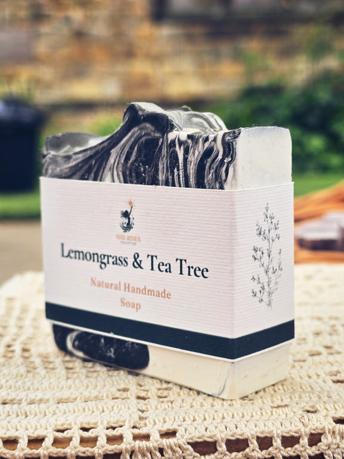 Lemongrass & Tea Tree natural handmade soap